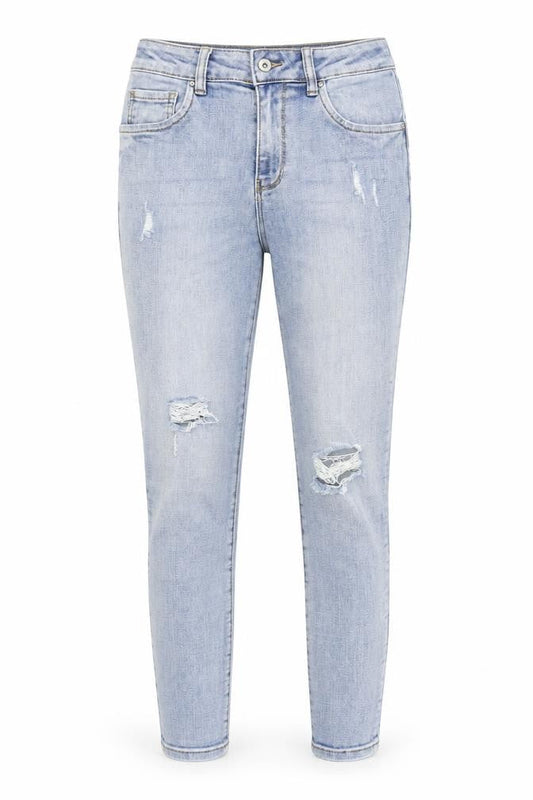 Toxik3 Womens Blue Cotton Skinny Jeans Size 8 L28 in Regular Zip