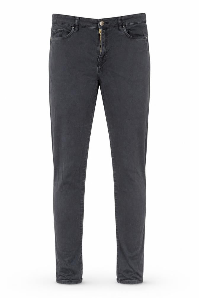 H&M Womens Blue Cotton Skinny Jeans Size 10 L29 in Regular Zip