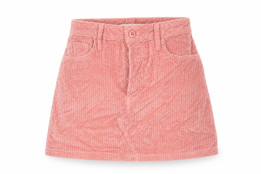 Grlfrnd Womens Pink Cotton Mini Skirt Size 26 in Button