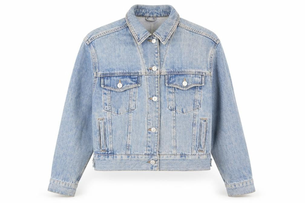 Topshop Womens Blue Jacket Size 8 Button