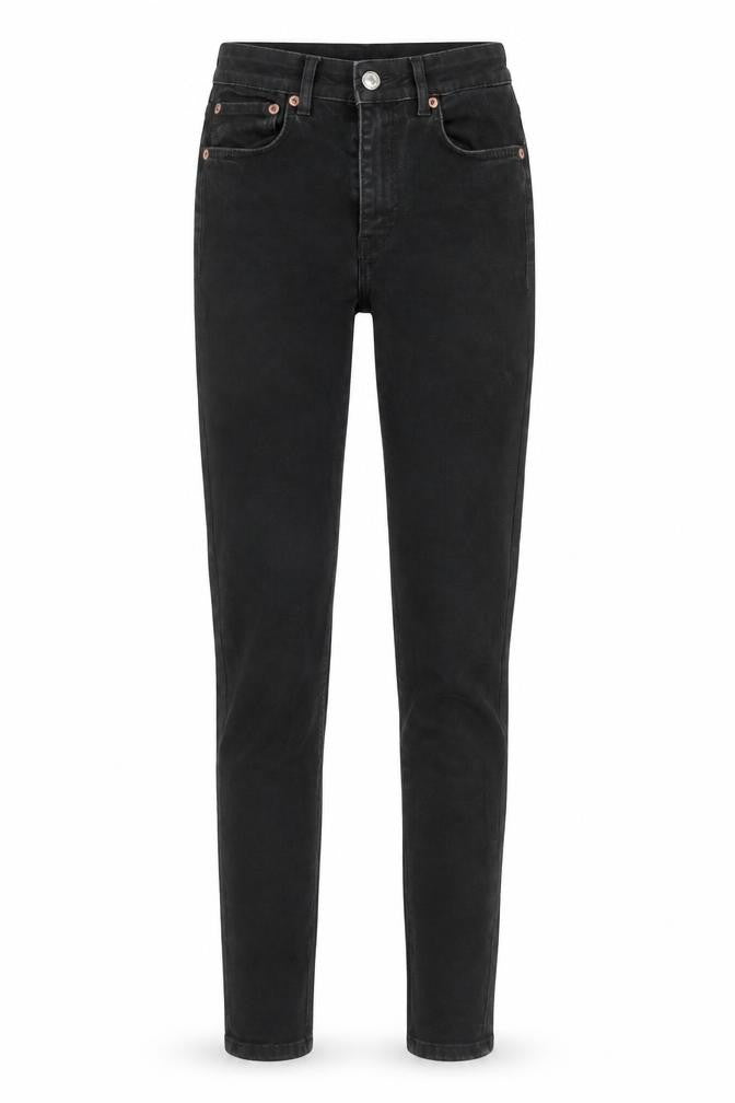 Zara Womens Black Cotton Skinny Jeans Size S L27 in Regular Zip
