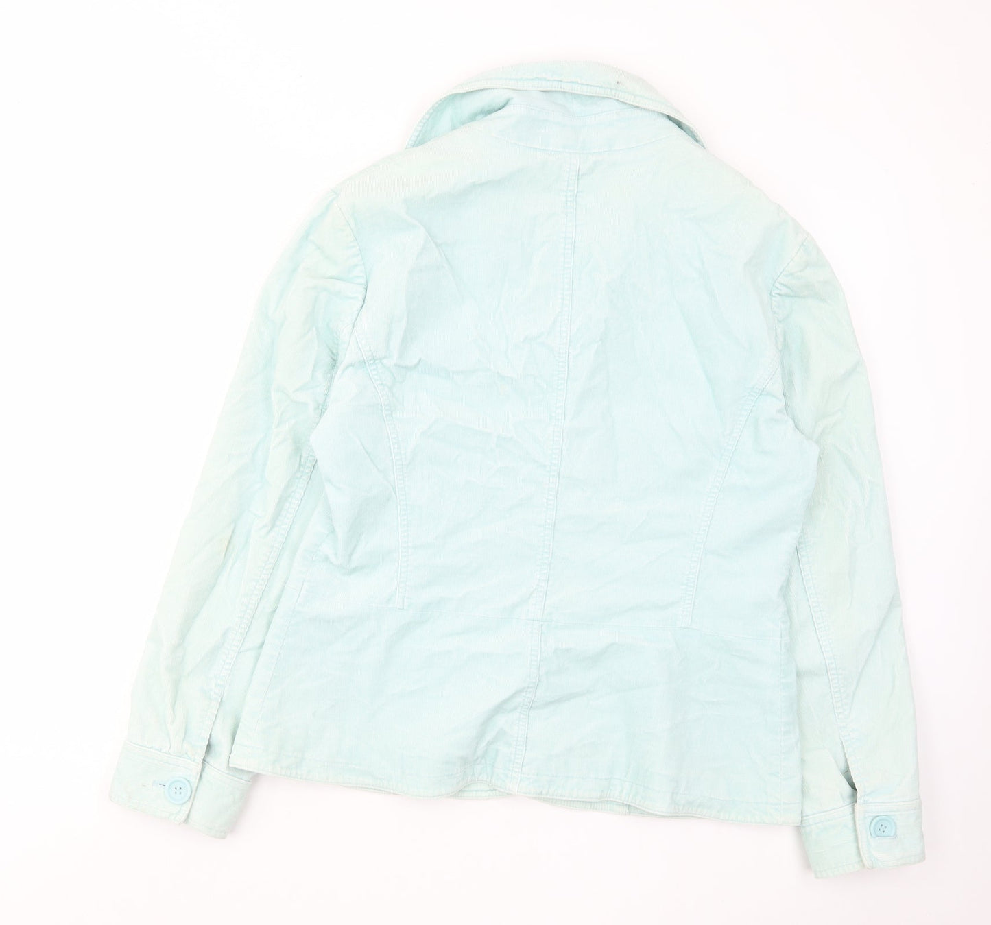 NEXT Womens Blue Jacket Blazer Size 16 Button