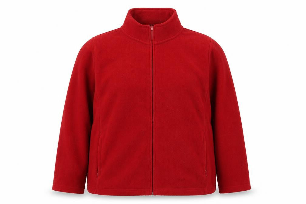 EWM Womens Red Jacket Size 18 Zip - Size 18-20