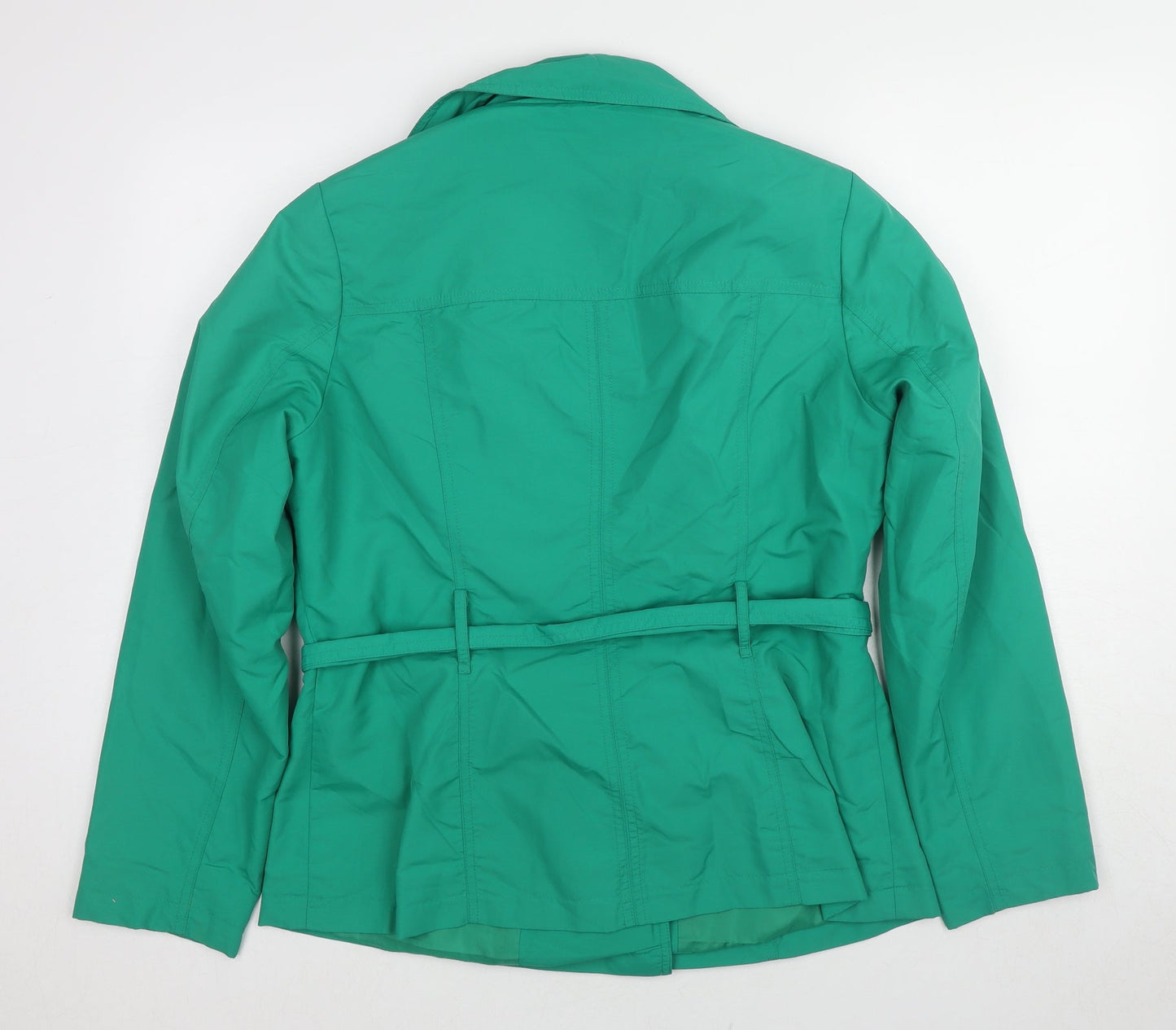Marks and Spencer Womens Green Jacket Size 14 Button