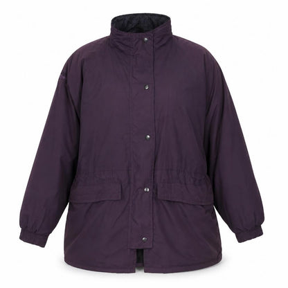Cape Crest Womens Purple Jacket Size XL Zip