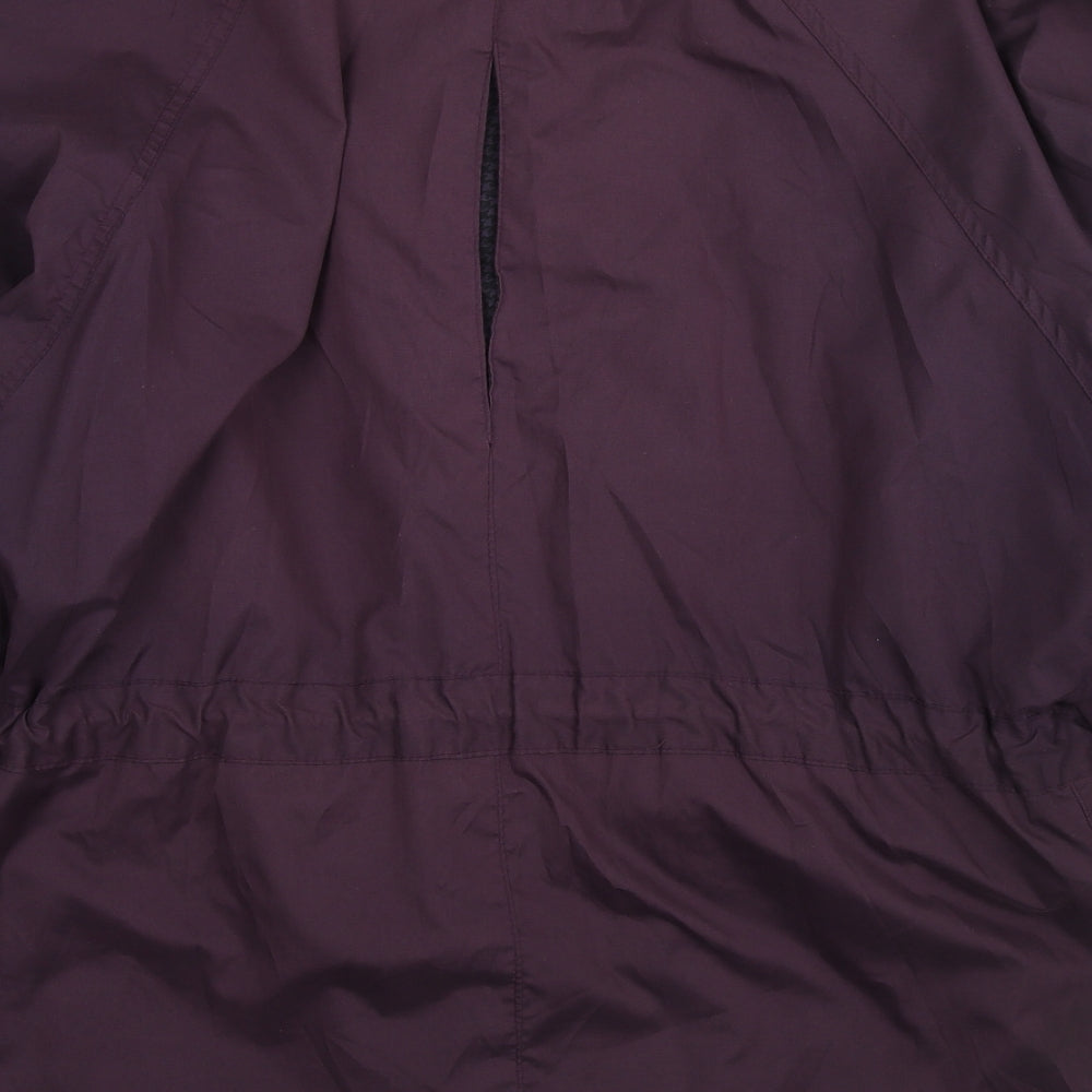 Cape Crest Womens Purple Jacket Size XL Zip