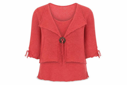 //text.. Womens Pink Round Neck Acrylic Pullover Jumper Size M
