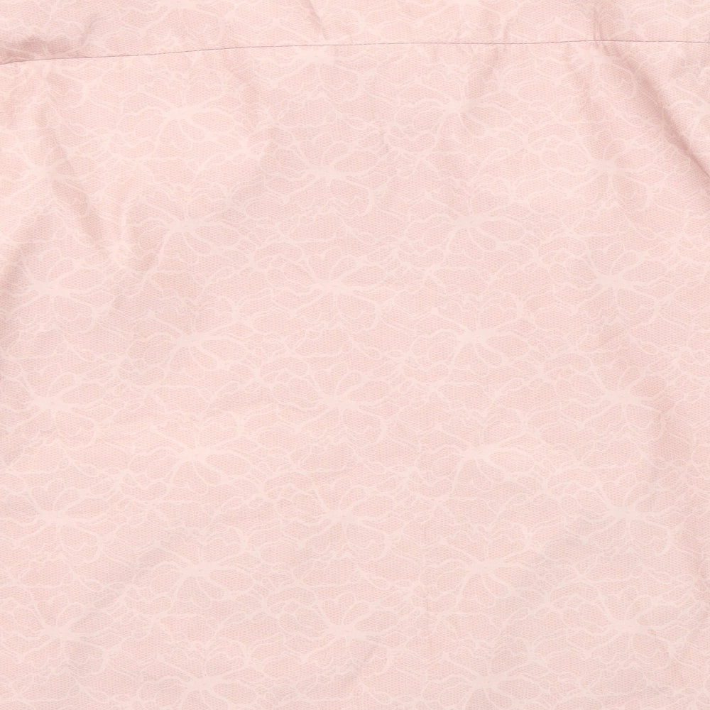 Bonmarché Womens Pink Geometric Jacket Size 10 Zip