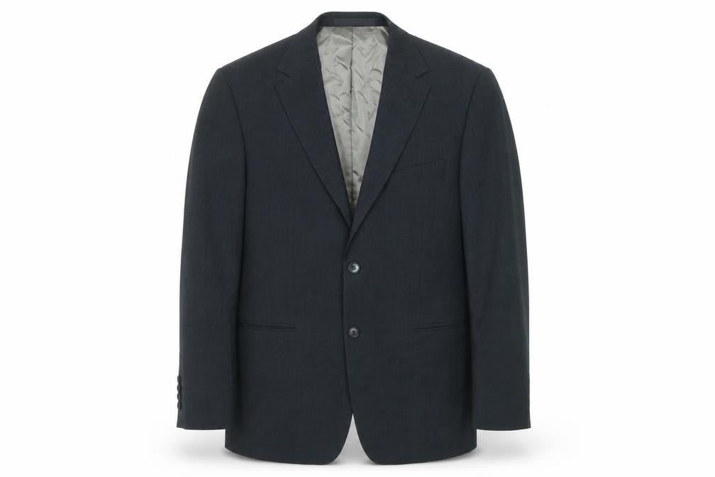 Marks & Spencer Mens Black Wool Jacket Suit Jacket Size 40 Regular