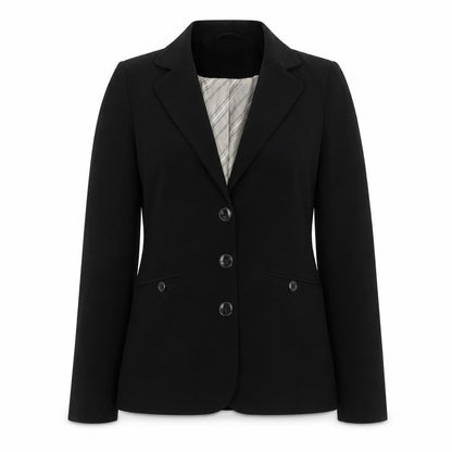 New Look Womens Black Polyester Jacket Blazer Size 10