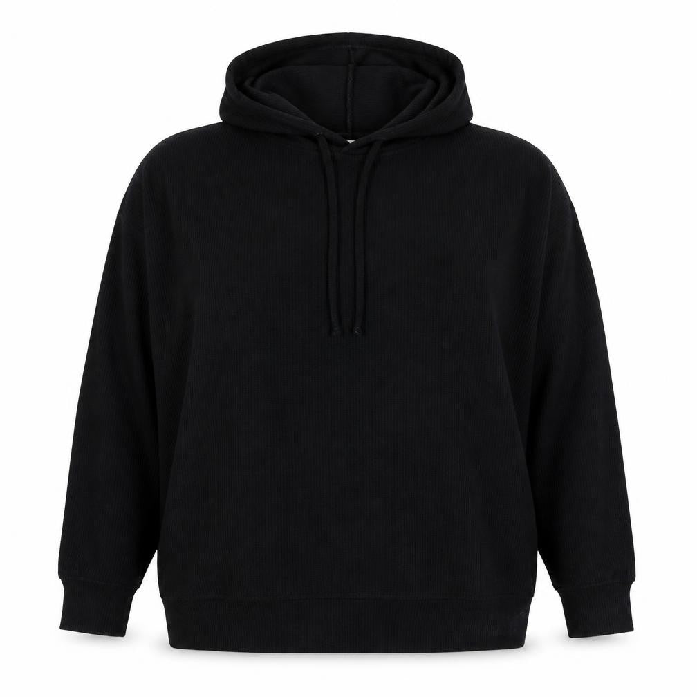 USA Pro Womens Black Polyester Pullover Hoodie Size 10 Pullover