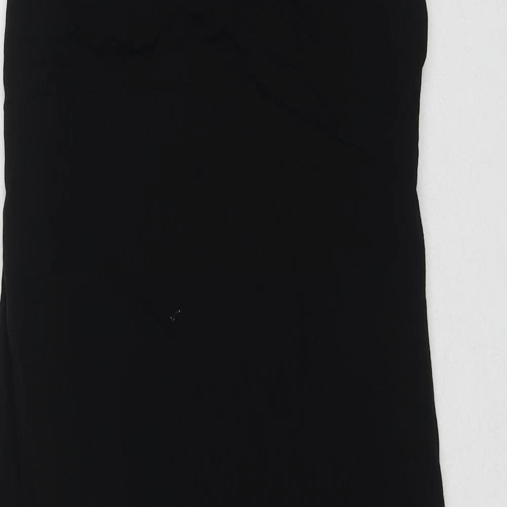 Cotton On Womens Black Polyester Maxi Size S Halter Pullover
