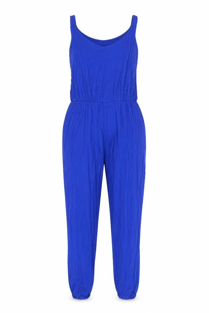 ASOS Womens Blue Viscose Jumpsuit One-Piece Size 8 L23 in Pullover