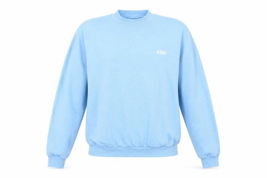 ASOS Womens Blue Cotton Pullover Sweatshirt Size 8 Pullover
