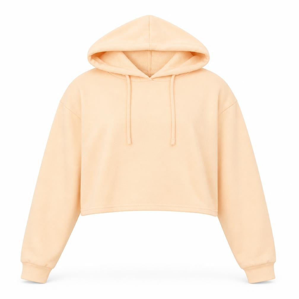 VAI 21 Womens Orange Cotton Pullover Hoodie Size 10 Pullover