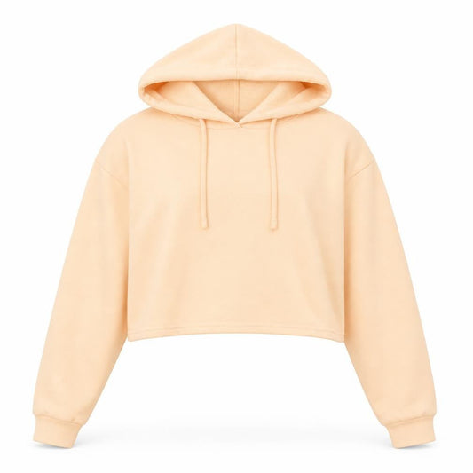 VAI 21 Womens Orange Cotton Pullover Hoodie Size 10 Pullover