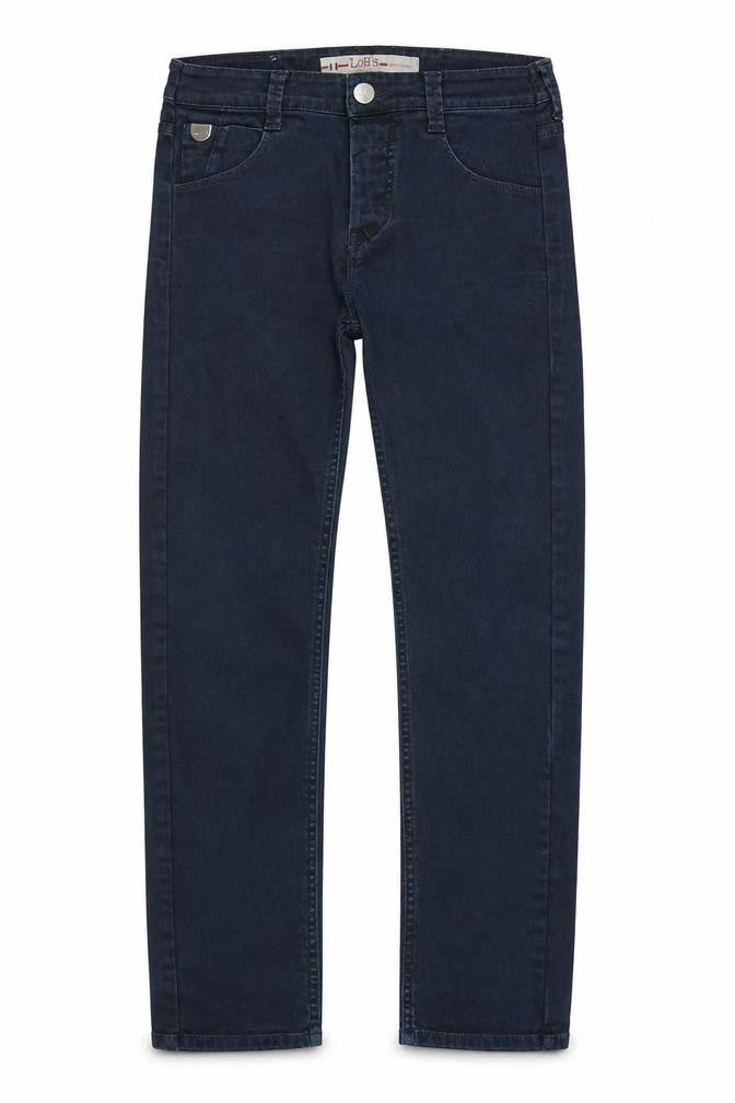 Lob's Womens Blue Cotton Straight Jeans Size 28 in L31 in Regular Zip