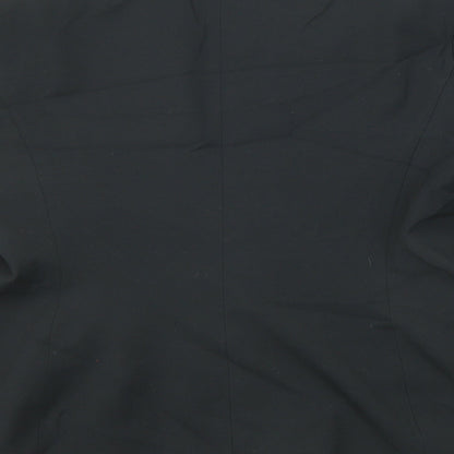 Spirit Womens Black Jacket Blazer Size 14 Button