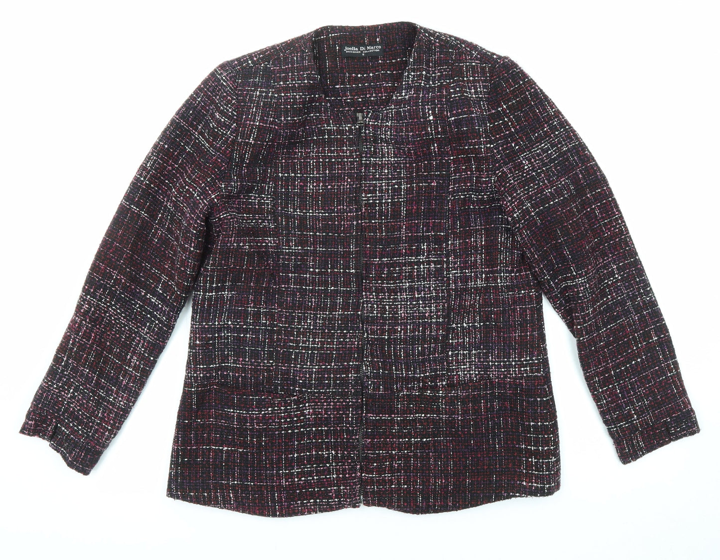 Joella Di Marco Womens Multicoloured Jacket Size S Zip