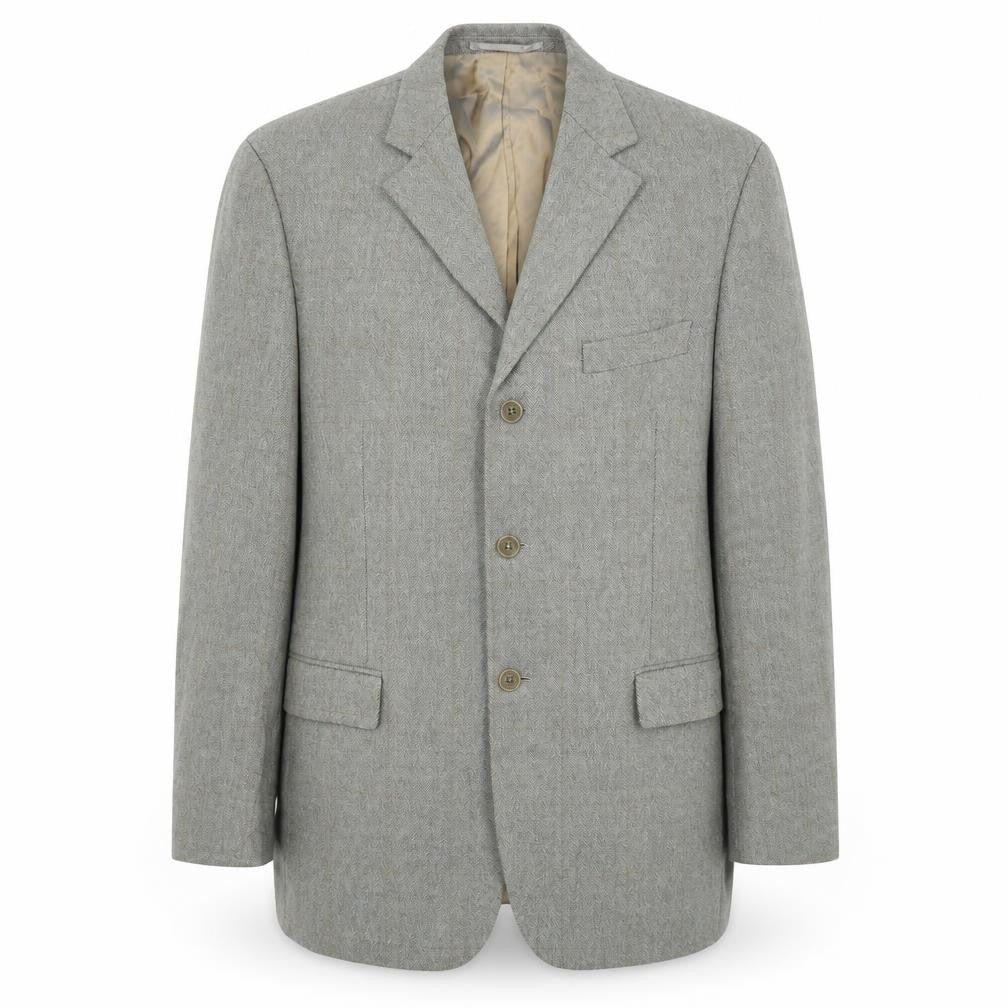 Marks & Spencer Mens Grey Wool Jacket Suit Jacket Size 42 Regular