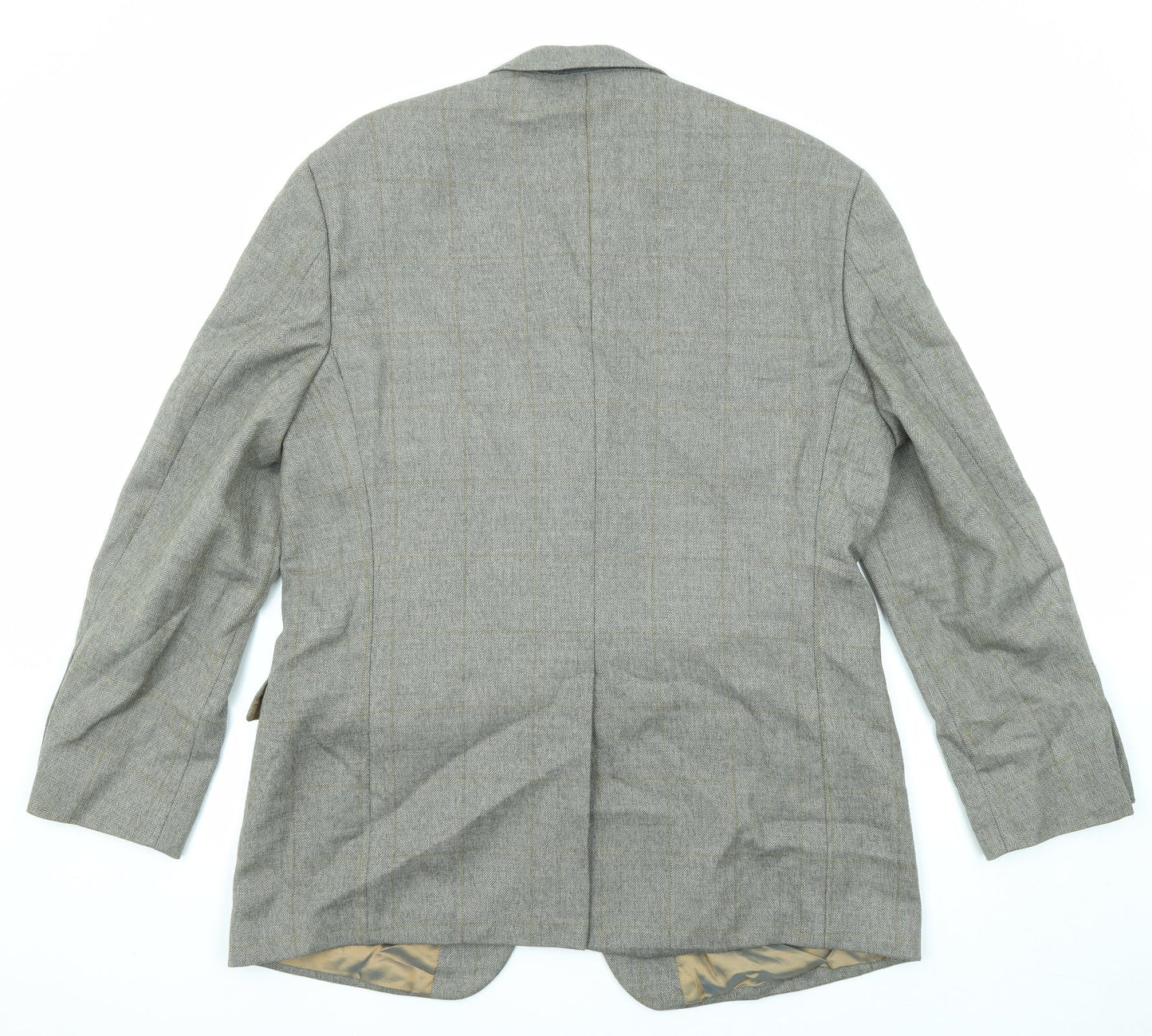 Marks and Spencer Mens Grey Wool Jacket Suit Jacket Size 42 Regular