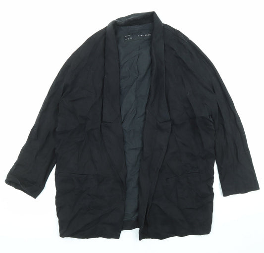 Zara Womens Black Jacket Blazer Size M