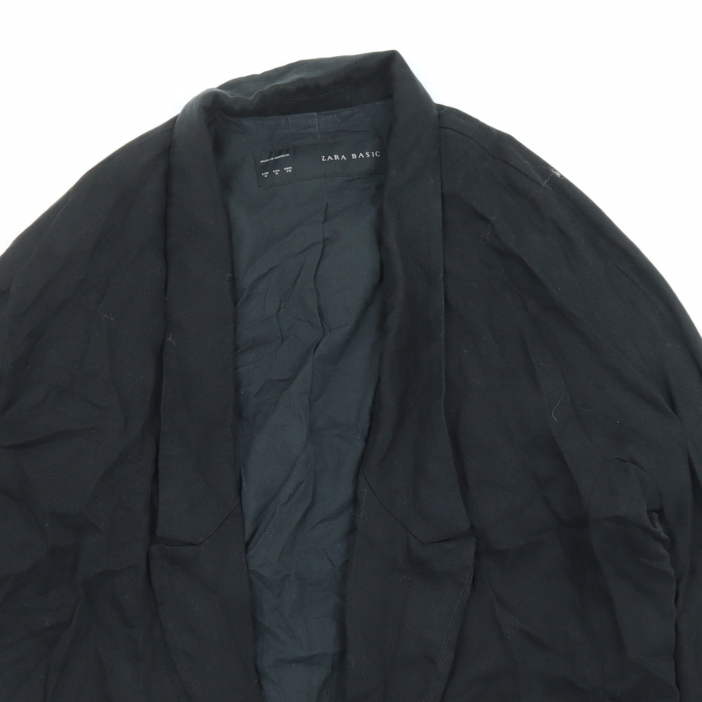 Zara Womens Black Jacket Blazer Size M