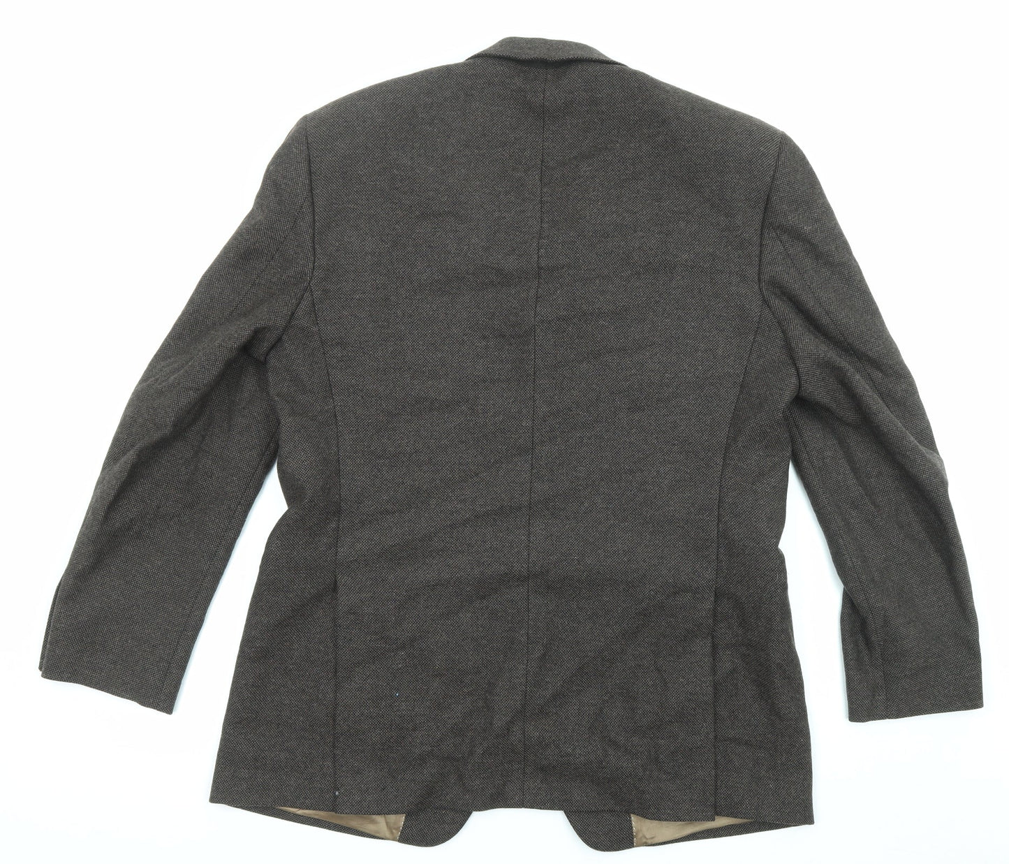 Marks and Spencer Mens Brown Wool Jacket Suit Jacket Size 40 Regular