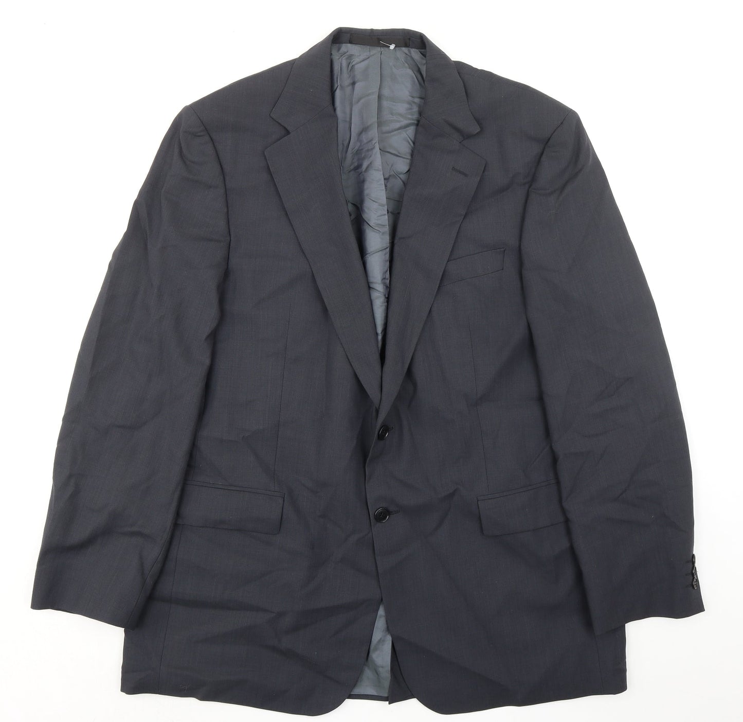 Marks and Spencer Mens Grey Wool Jacket Suit Jacket Size 44 Regular