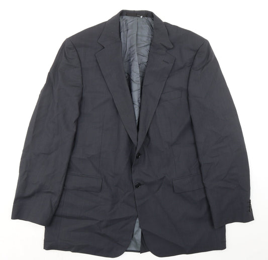 Marks and Spencer Mens Grey Wool Jacket Suit Jacket Size 44 Regular