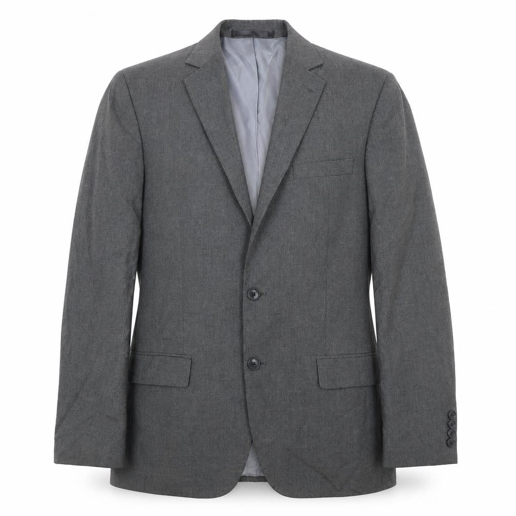 Marks & Spencer Mens Grey Polyester Jacket Suit Jacket Size 40 Regular