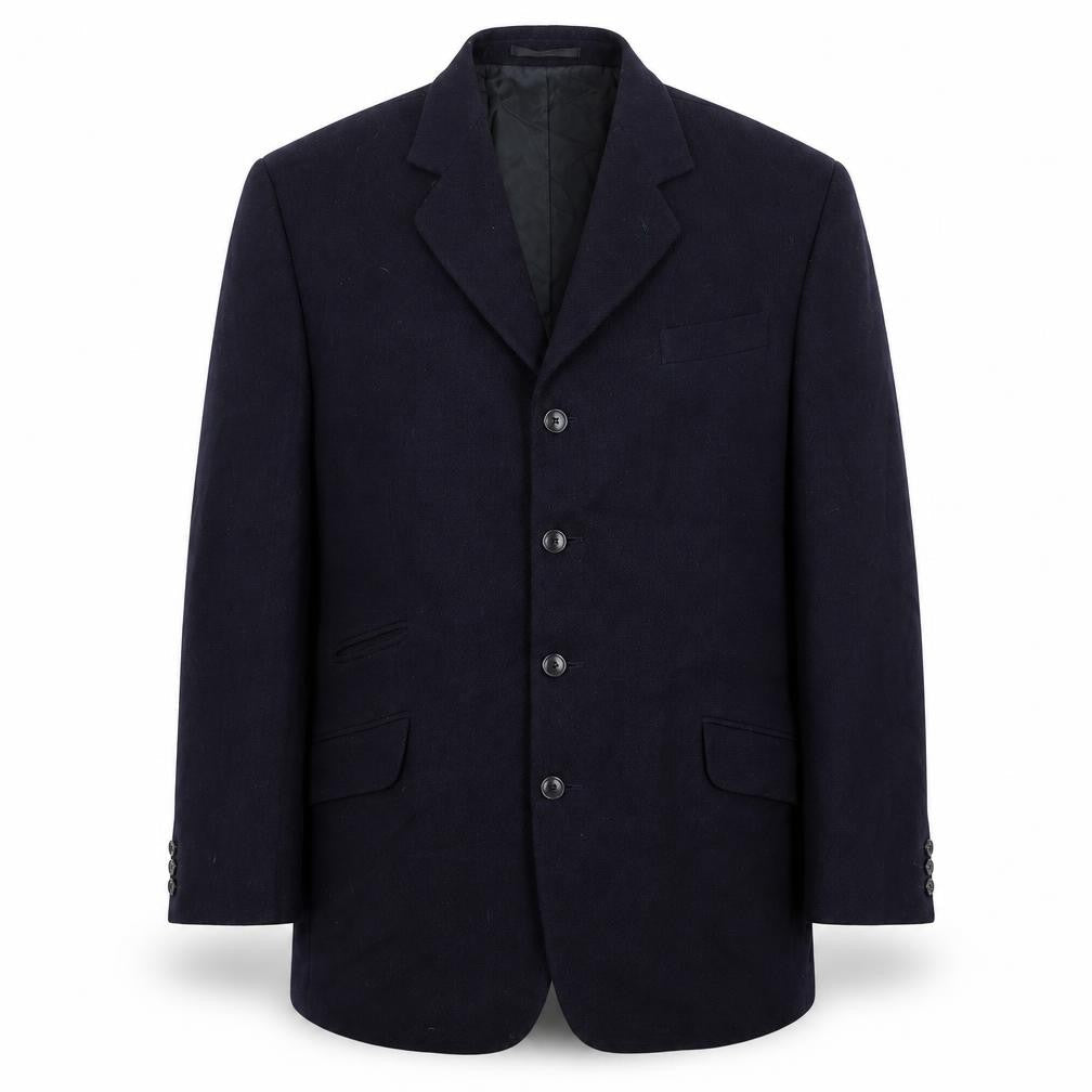 GB company Mens Blue Wool Jacket Suit Jacket Size 42 Regular
