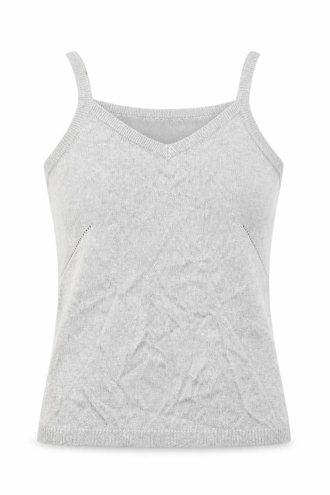 NEXT Womens Silver Viscose Camisole Tank Size 12 V-Neck