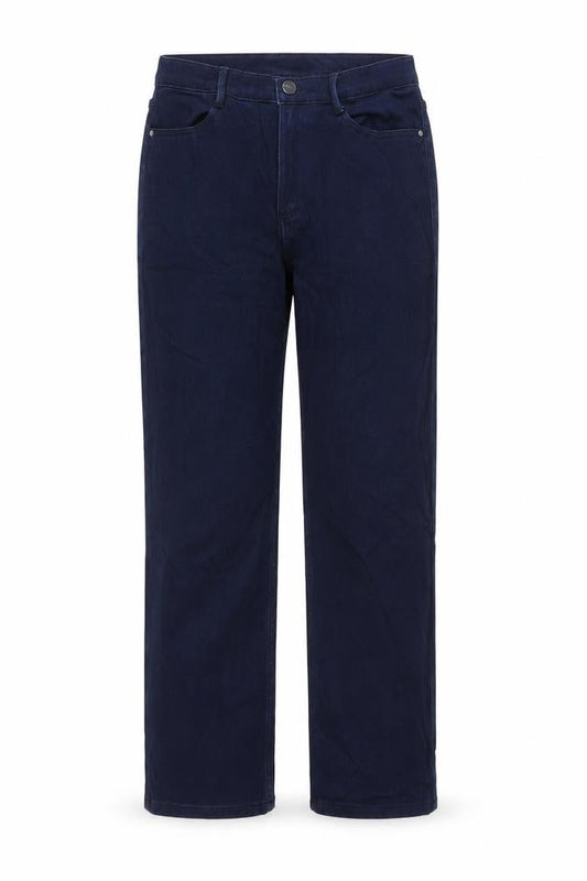 Roma Womens Blue Cotton Straight Jeans Size 32 in L29 in Regular Zip