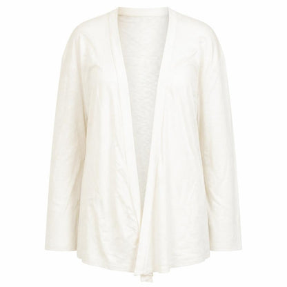 Saloos Womens Ivory Viscose Basic Blouse Size 12 V-Neck - Open