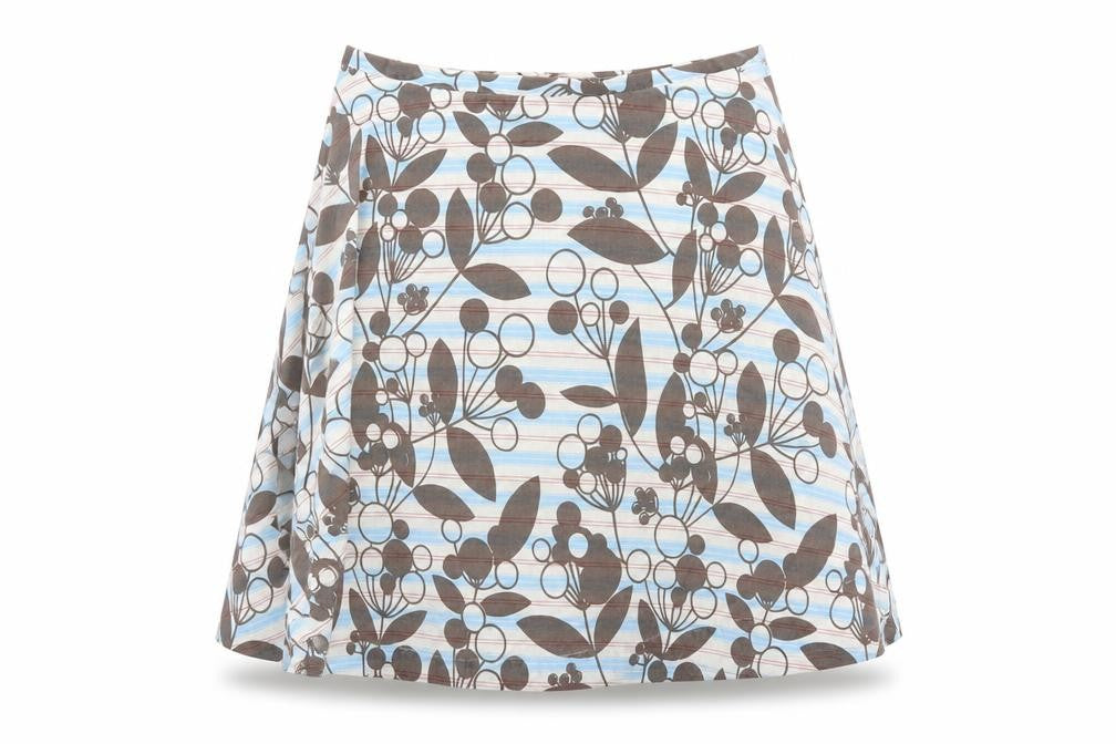 French Connection Womens Multicoloured Floral Cotton A-Line Skirt Size 12 Zip