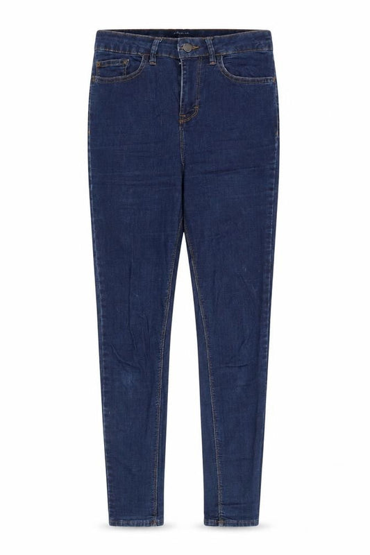 Waven Womens Blue Cotton Skinny Jeans Size 14 L30 in Regular Zip