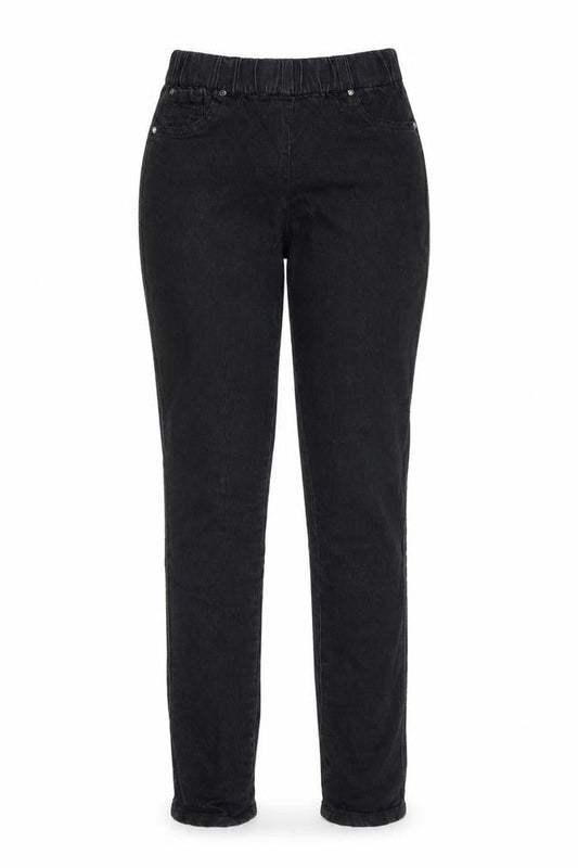 Denim & Co. Womens Black Cotton Jegging Jeans Size 10 L30 in Regular