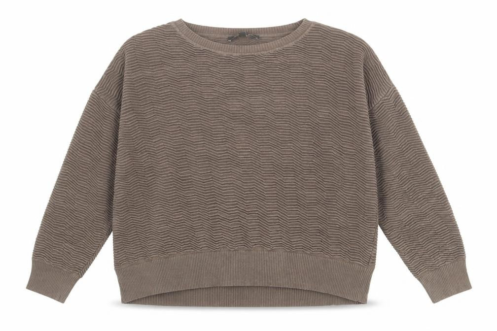 French Connection Womens Brown 100% Cotton Pullover Sweatshirt Size M Pullover