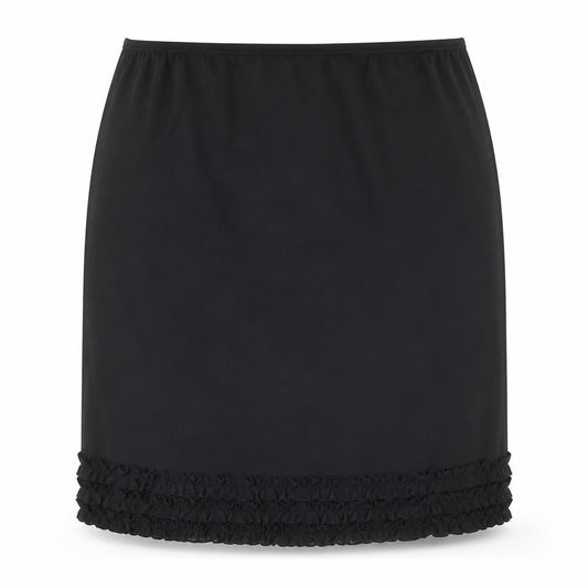 Agenda Womens Black Polyester Trumpet Skirt Size 22