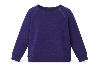 Gerry Womens Purple Polyester Pullover Sweatshirt Size XL Zip