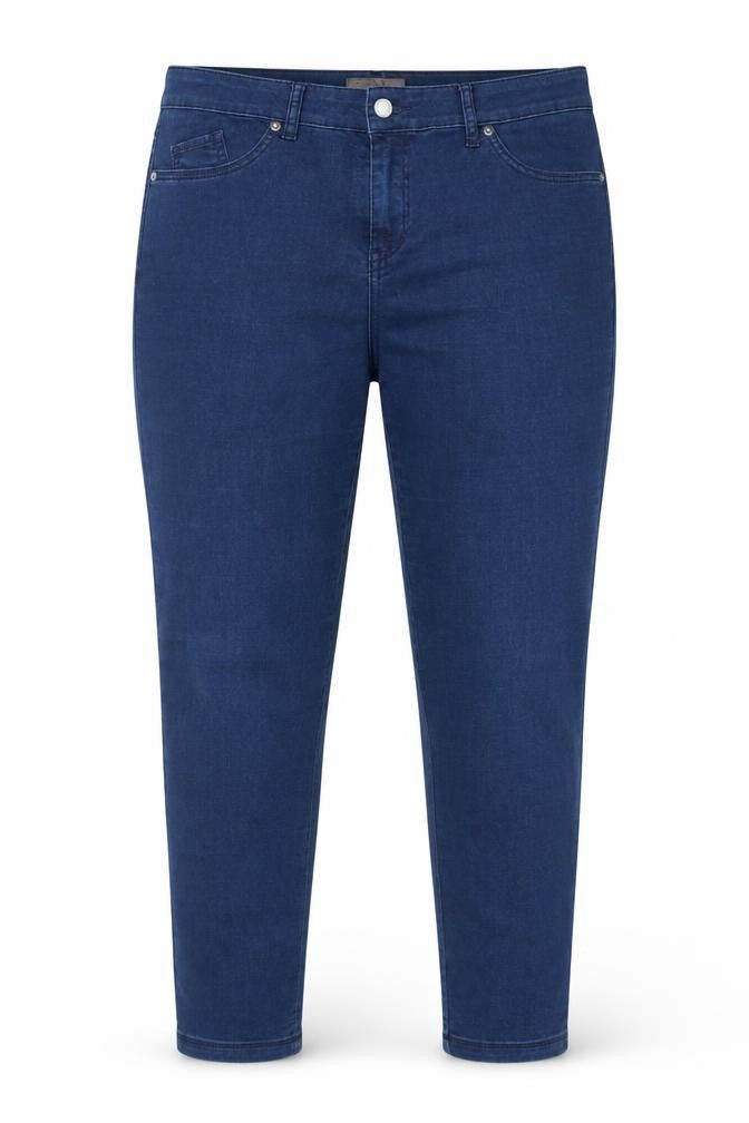 Great Plains Womens Blue Cotton Skinny Jeans Size 16 L30 in Regular Zip