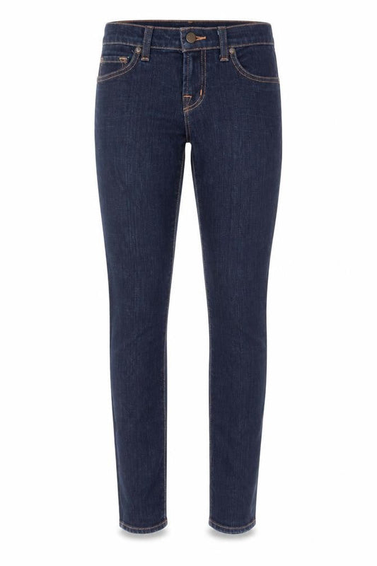 J.BRAND Womens Blue Cotton Skinny Jeans Size 26 in L28 in Regular Zip