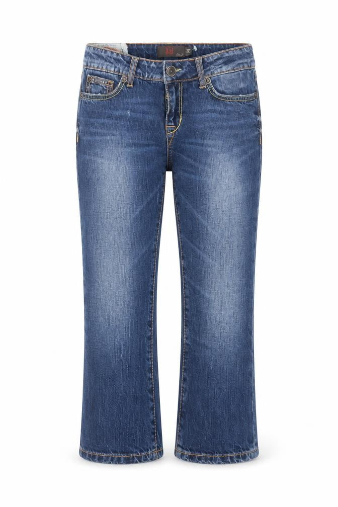 Liu Jo Womens Blue Cotton Bootcut Jeans Size 28 in L20 in Regular Zip