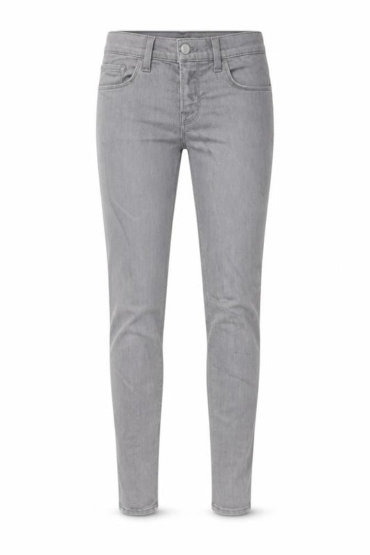 J.BRAND Womens Grey Cotton Skinny Jeans Size 25 in L30 in Regular Zip