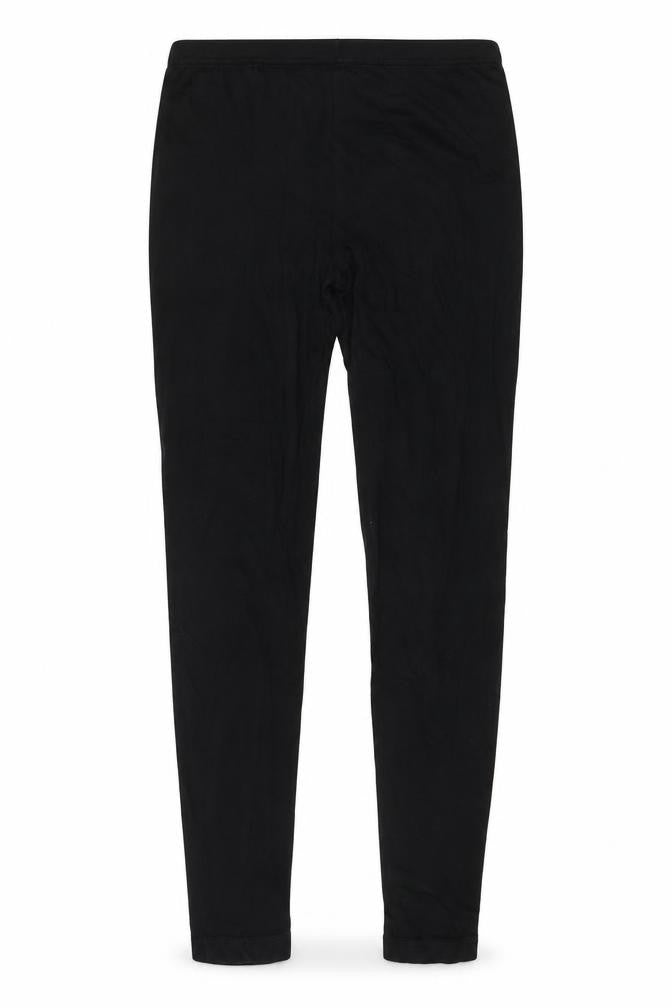 Rock & Rock Womens Black Cotton Jogger Leggings Size 10 L24 in