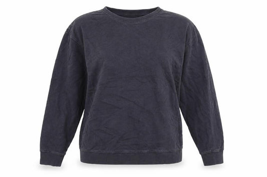 Zara Womens Grey Cotton Pullover Sweatshirt Size S Pullover