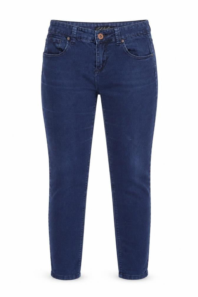 LIFT & SHAPE Womens Blue Cotton Skinny Jeans Size 12 L28 in Regular Zip