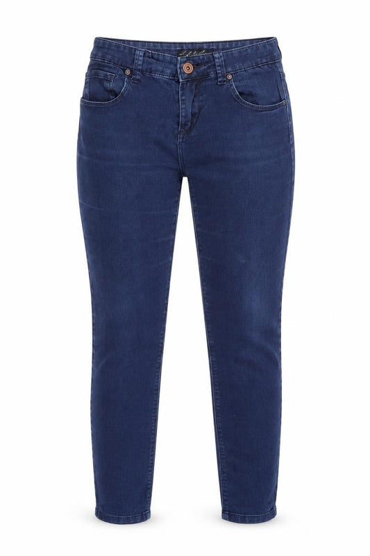 LIFT & SHAPE Womens Blue Cotton Skinny Jeans Size 12 L28 in Regular Zip
