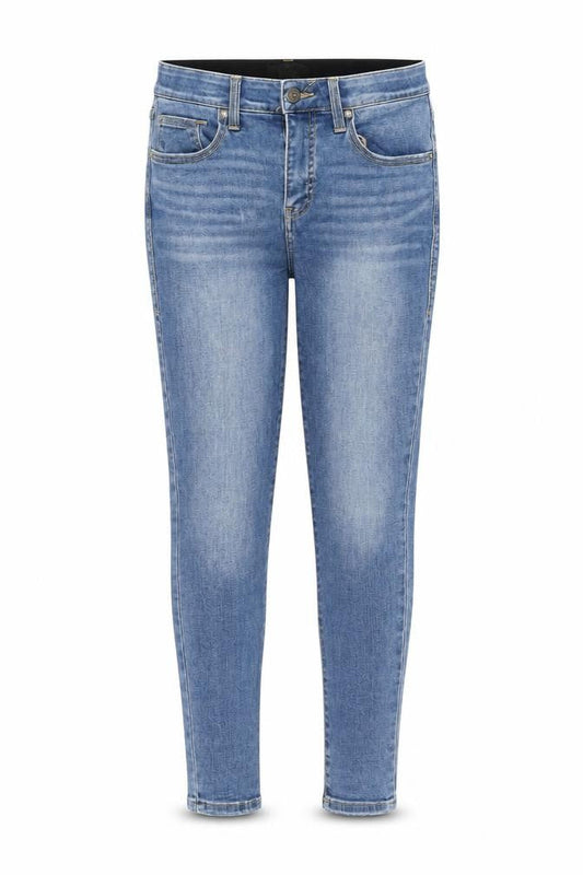 LuLaRoe Womens Blue Cotton Skinny Jeans Size 28 in L26.5 in Regular Zip